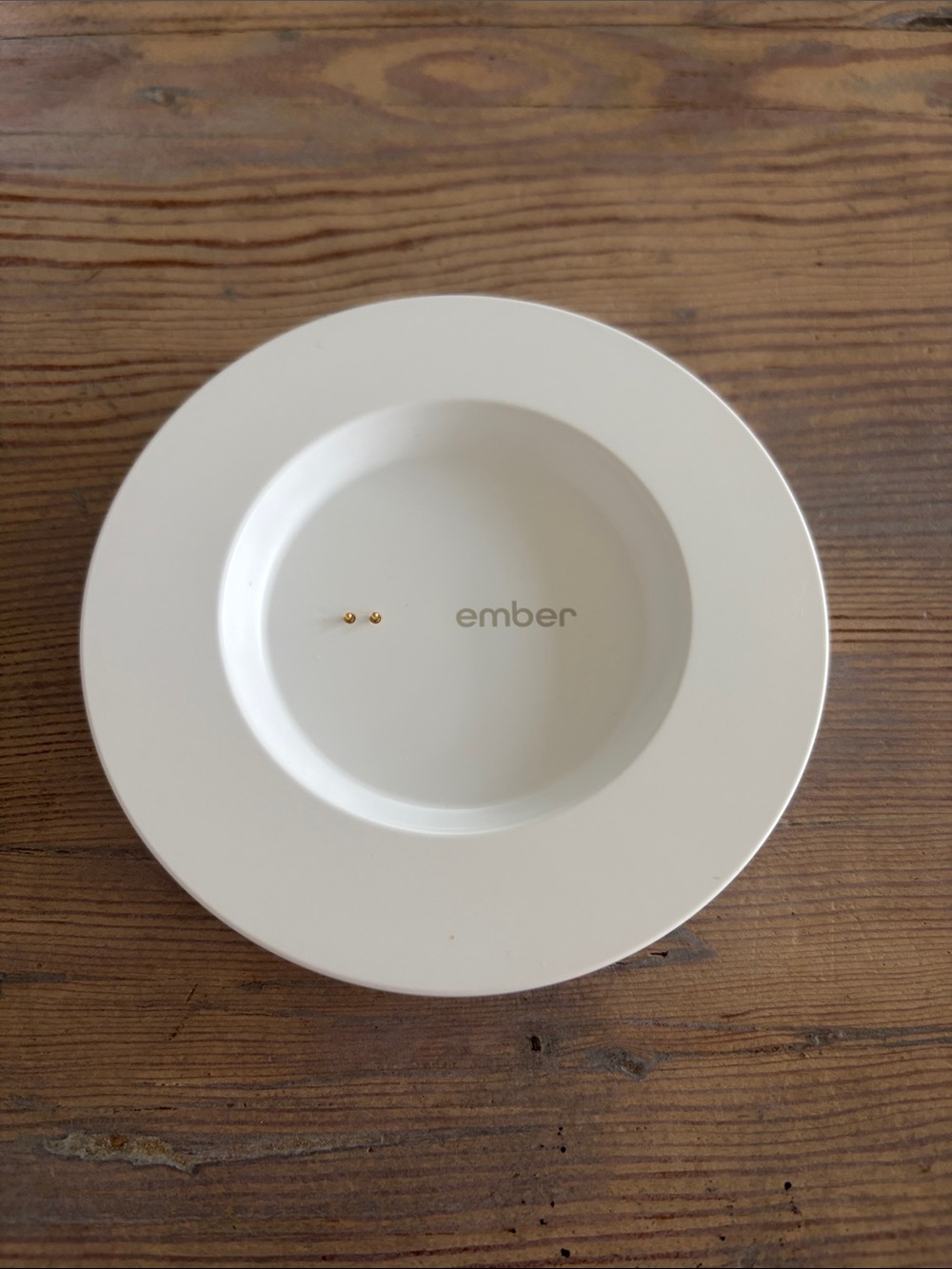 Ember White Smart Mug charging coaster - White